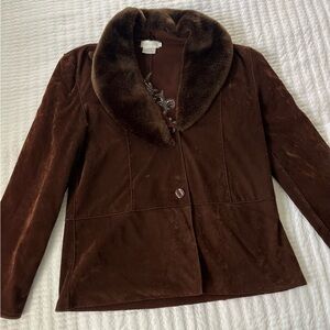 Boho Faux Fur Jacket